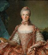 Jjean-Marc nattier Madame Adelaide de France Tying Knots oil painting